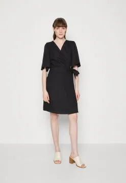 Marc O'Polo WRAP STYLE FLARED SLEEVE SHORT - Hverdagskjoler