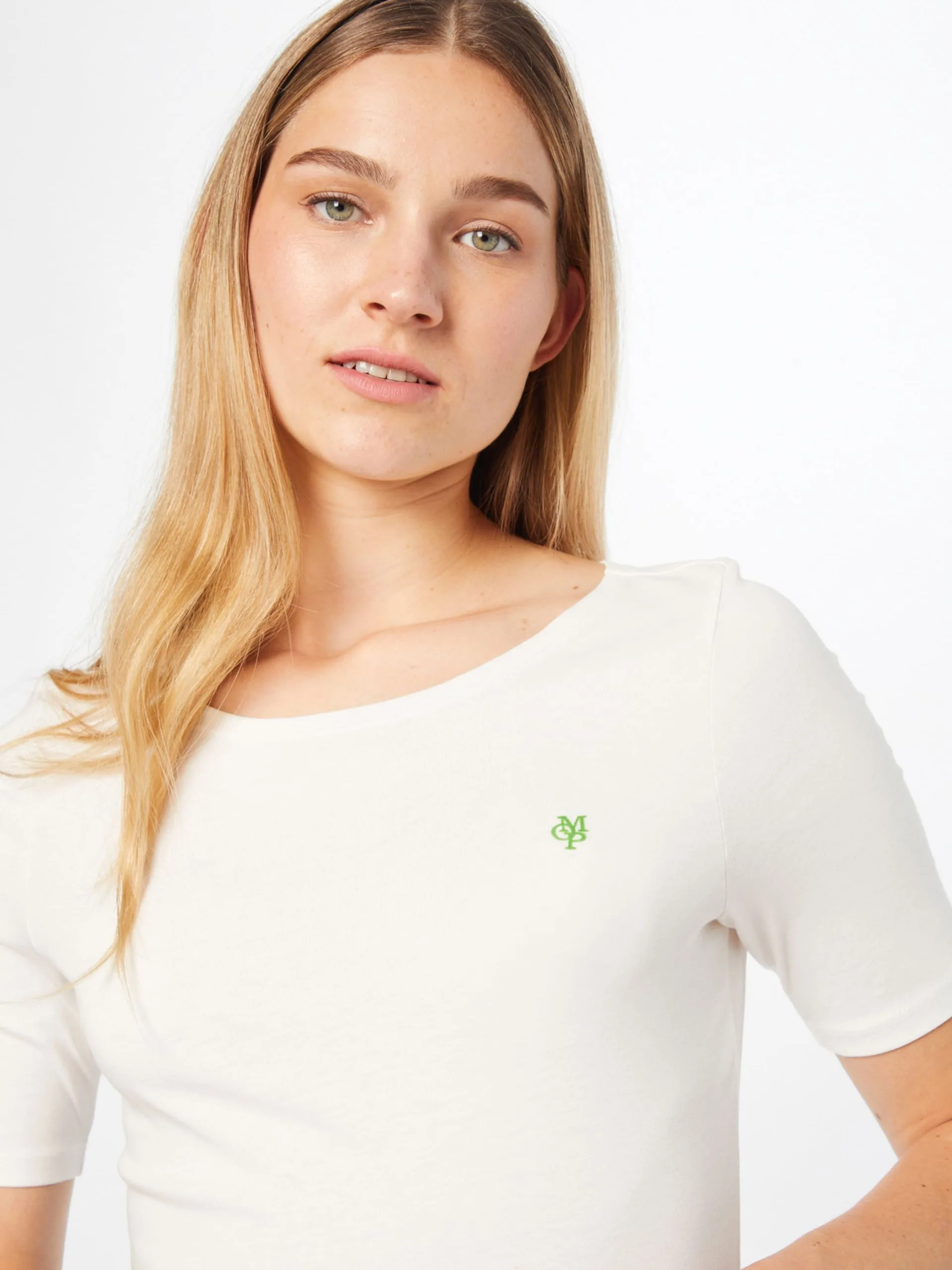 Marc O'Polo T-shirts Shirts Kvinder Hvid 4 Marc O'Polo T-shirts Shirts Kvinder Hvid - Billede 2