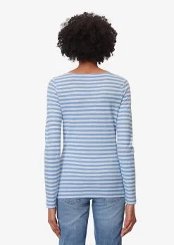 Marc O'Polo Langærmede Trøjer Shirts Kvinder Blå -Marc O'Polo Butik 0b7f69bf538618f4971f6960c6eb3732