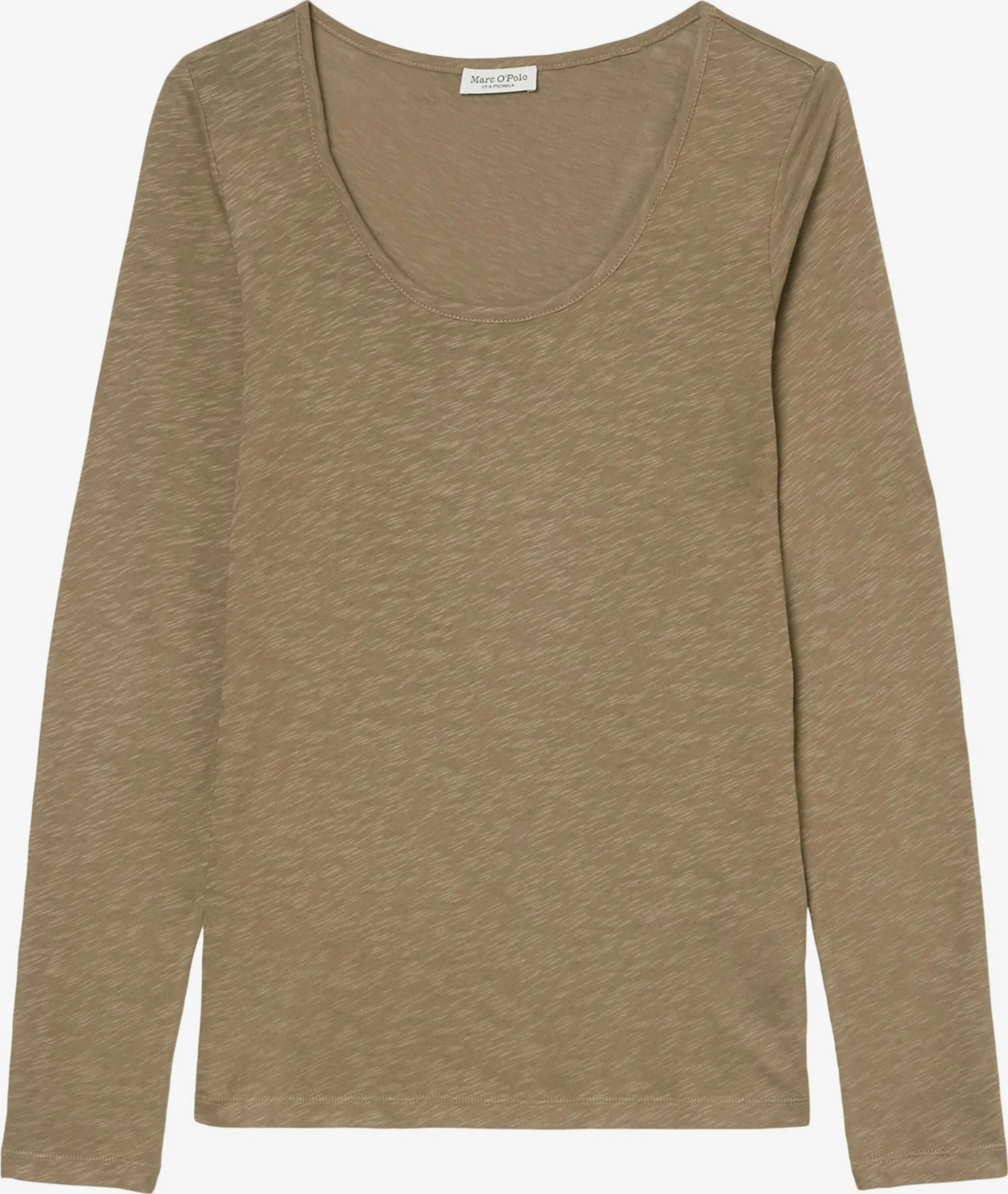 Marc O'Polo Langærmede Trøjer Shirts Kvinder Lysebrun 3 Marc O'Polo Langærmede Trøjer Shirts Kvinder Lysebrun