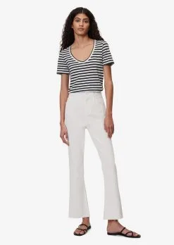 Marc O'Polo T-shirts Shirts Kvinder Mørkeblå / Hvid 9 Marc O'Polo T-shirts Shirts Kvinder Mørkeblå / Hvid -Marc O'Polo Butik 175a4c2f7e7da433f90a558448ce4c68