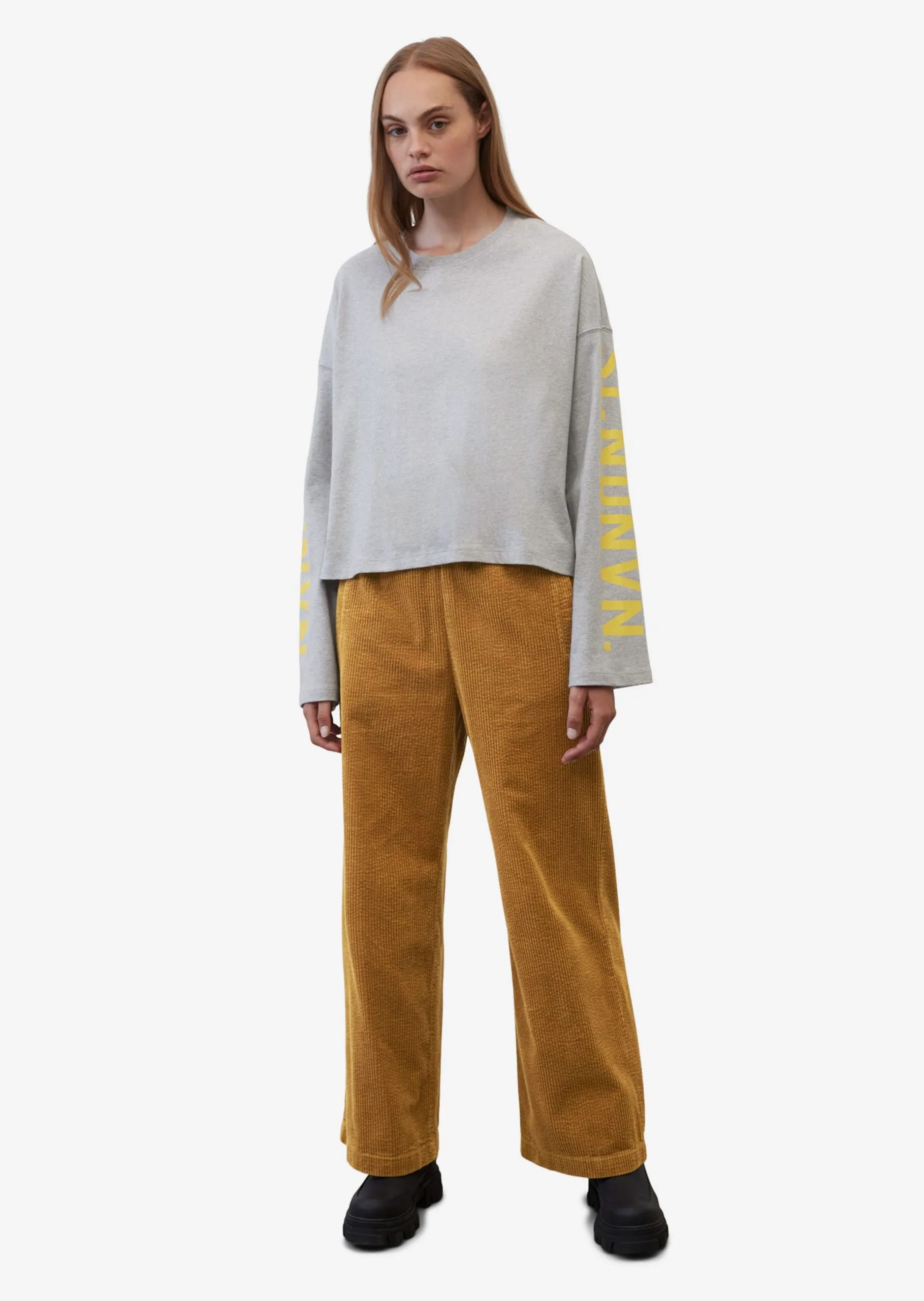 Marc O'Polo DENIM Langærmede Trøjer Shirts Kvinder Grå 5 Marc O'Polo DENIM Langærmede Trøjer Shirts Kvinder Grå - Billede 3