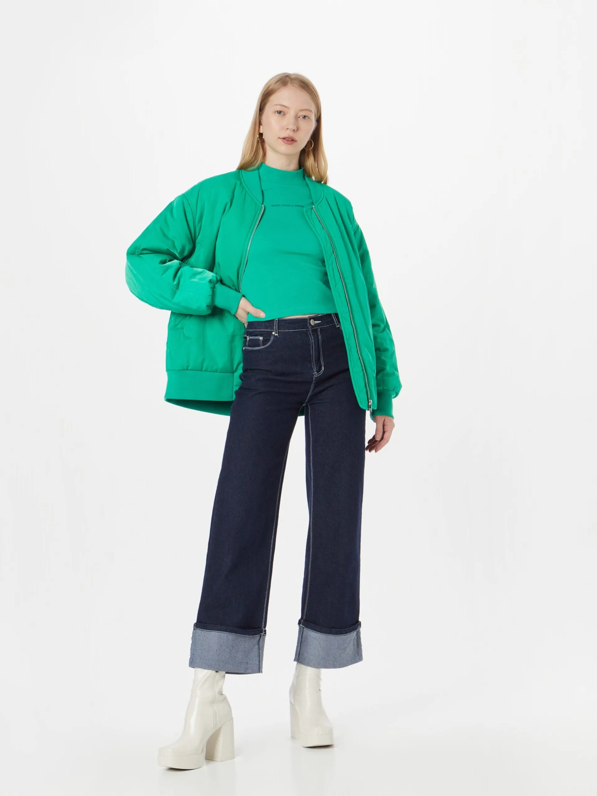 Marc O'Polo DENIM Langærmede Trøjer Shirts Kvinder Jade / Gran 8 Marc O'Polo DENIM Langærmede Trøjer Shirts Kvinder Jade / Gran - Billede 6