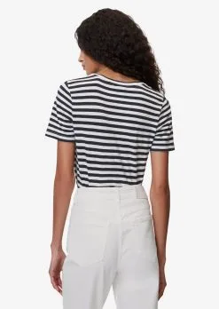 Marc O'Polo T-shirts Shirts Kvinder Mørkeblå / Hvid 11 Marc O'Polo T-shirts Shirts Kvinder Mørkeblå / Hvid -Marc O'Polo Butik 225547a2a179d8476cbfc27aa36de458