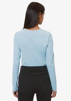 Marc O'Polo DENIM Langærmede Trøjer Shirts DfC Kvinder Lyseblå 12 Marc O'Polo DENIM Langærmede Trøjer Shirts DfC Kvinder Lyseblå -Marc O'Polo Butik 24f650d7b62389cf970ef4b0c7ccf0f6