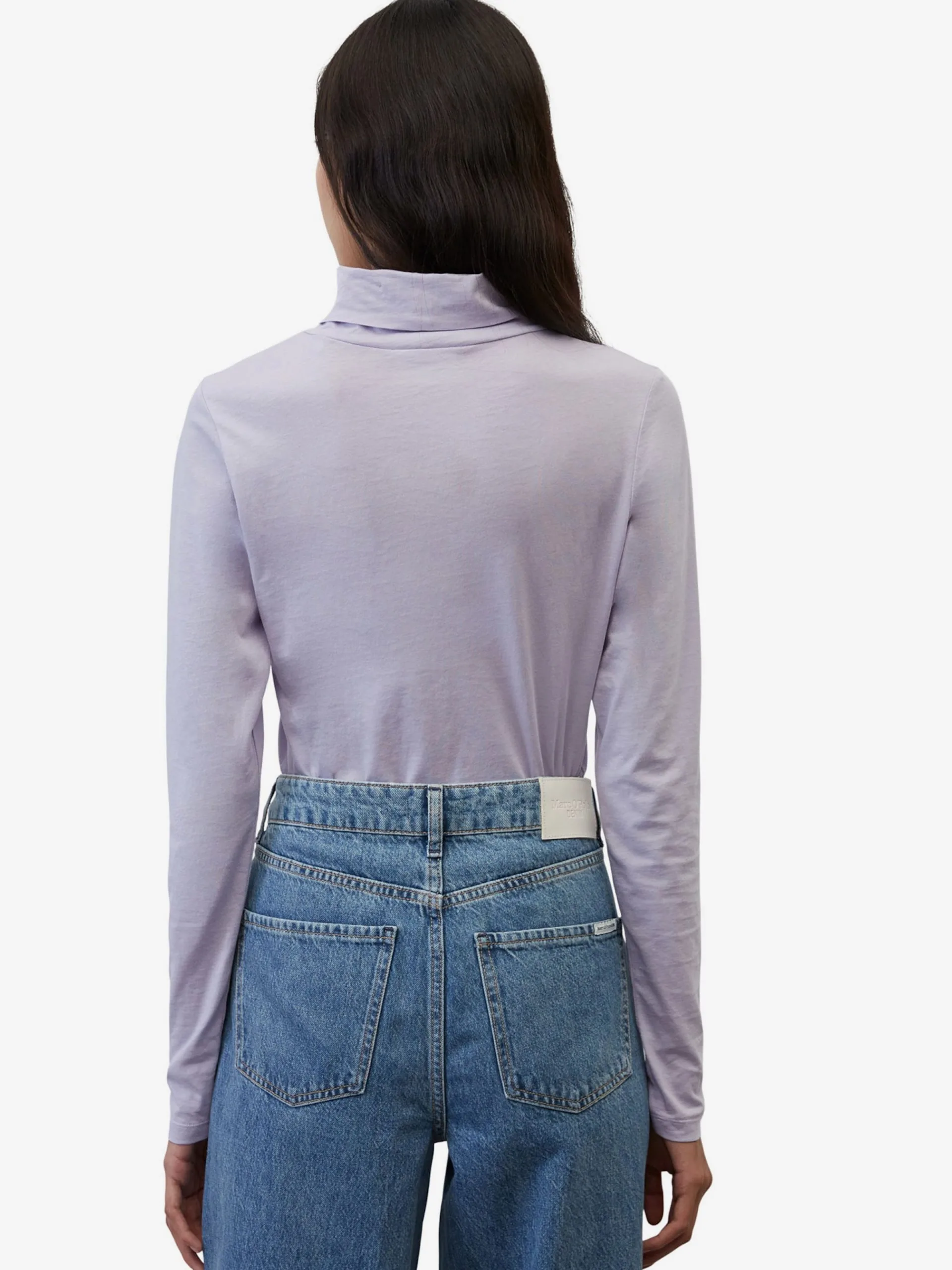 Marc O'Polo DENIM Langærmede Trøjer Shirts Kvinder Pastellilla 5 Marc O'Polo DENIM Langærmede Trøjer Shirts Kvinder Pastellilla - Billede 3