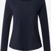 Marc O'Polo DENIM Langærmede Trøjer Shirts Kvinder Navy 1 Marc O'Polo DENIM Langærmede Trøjer Shirts Kvinder Navy -Marc O'Polo Butik 31d455a6ded00dd93648fe52e5687073
