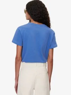 Marc O'Polo T-shirts Shirts Kvinder Royalblå -Marc O'Polo Butik 3450fc424494bc527c3655cfcb14a1d2