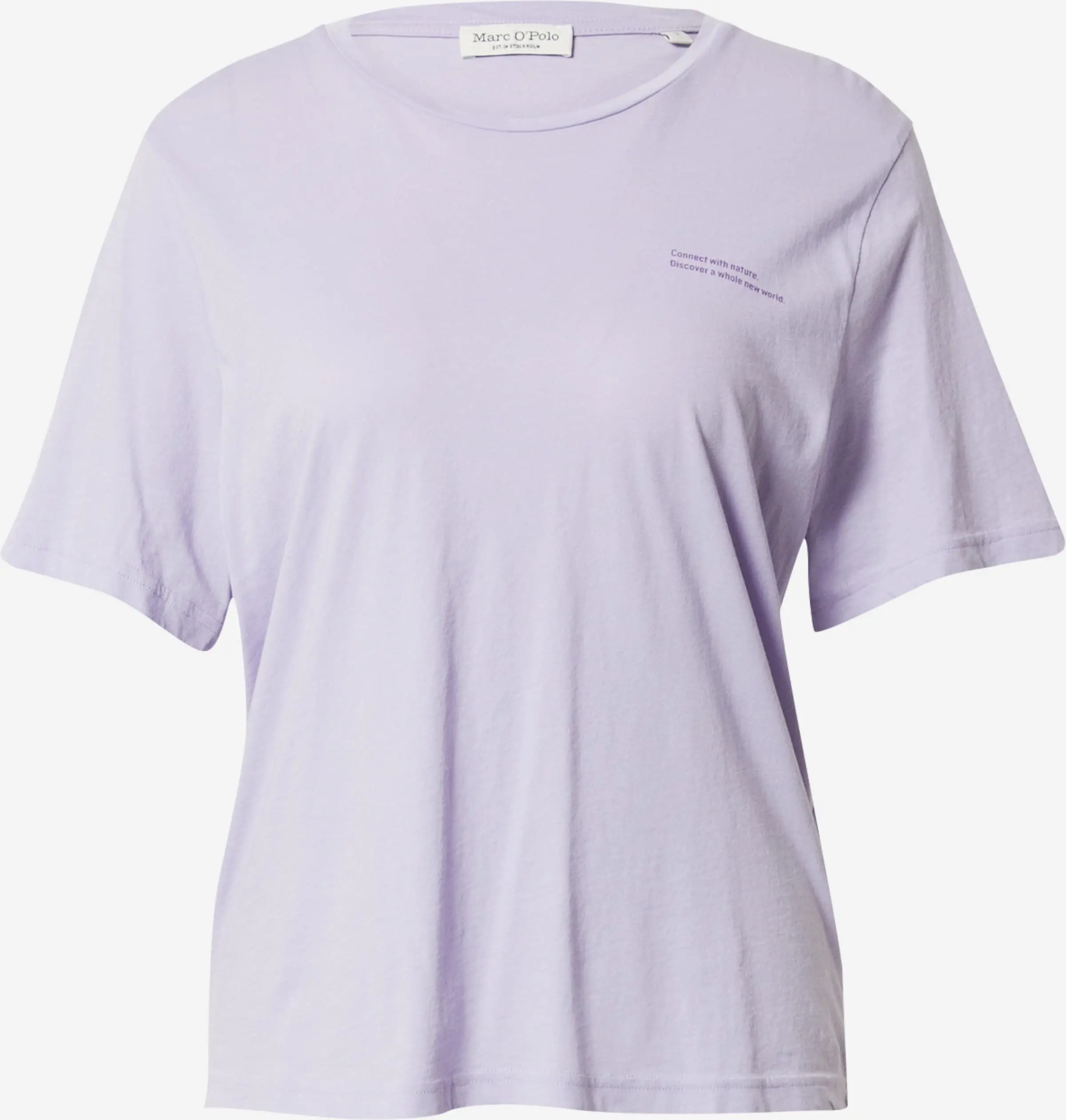 Marc O'Polo T-shirts Shirts Kvinder Lilla / Pastellilla 3 Marc O'Polo T-shirts Shirts Kvinder Lilla / Pastellilla