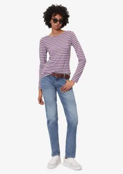 Marc O'Polo Langærmede Trøjer Shirts Kvinder Lilla 10 Marc O'Polo Langærmede Trøjer Shirts Kvinder Lilla -Marc O'Polo Butik 399ecb96892a54181355fb90ce99bca5