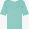 Marc O'Polo T-shirts Shirts Kvinder Aqua 1 Marc O'Polo T-shirts Shirts Kvinder Aqua -Marc O'Polo Butik 3b76472ff466ea5265ca5f0c53dd0104
