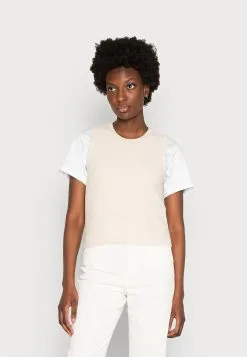 Marc O'Polo PULLUNDER SLEEVELESS ROUND NECKLINE - Striktrøjer