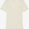 Marc O'Polo T-shirts Shirts Kvinder Beige / Hvid 2 Marc O'Polo T-shirts Shirts Kvinder Beige / Hvid -Marc O'Polo Butik 451a70d987235f8c826a28619647aca4