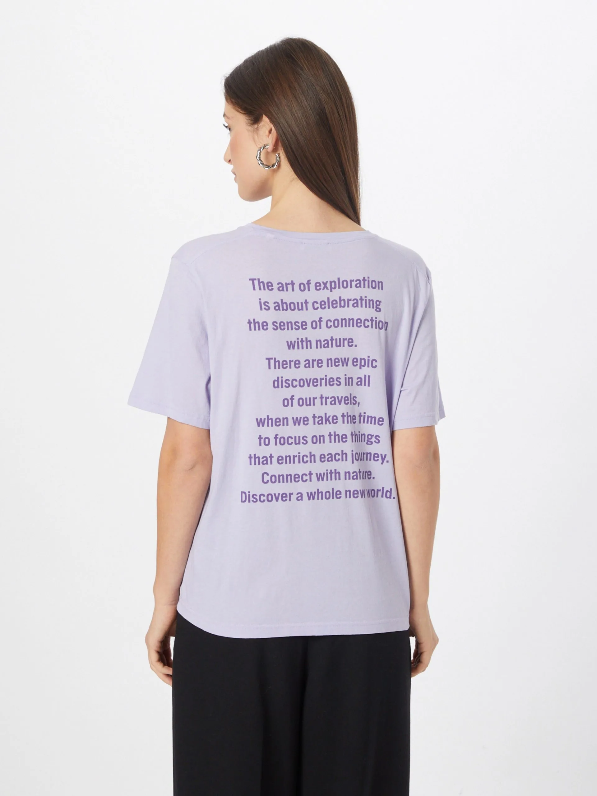 Marc O'Polo T-shirts Shirts Kvinder Lilla / Pastellilla 5 Marc O'Polo T-shirts Shirts Kvinder Lilla / Pastellilla - Billede 3