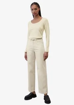 Marc O'Polo Langærmede Trøjer Shirts Kvinder Beige-meleret 10 Marc O'Polo Langærmede Trøjer Shirts Kvinder Beige-meleret -Marc O'Polo Butik 49c1163ad583cd15534877bc7423cbc4