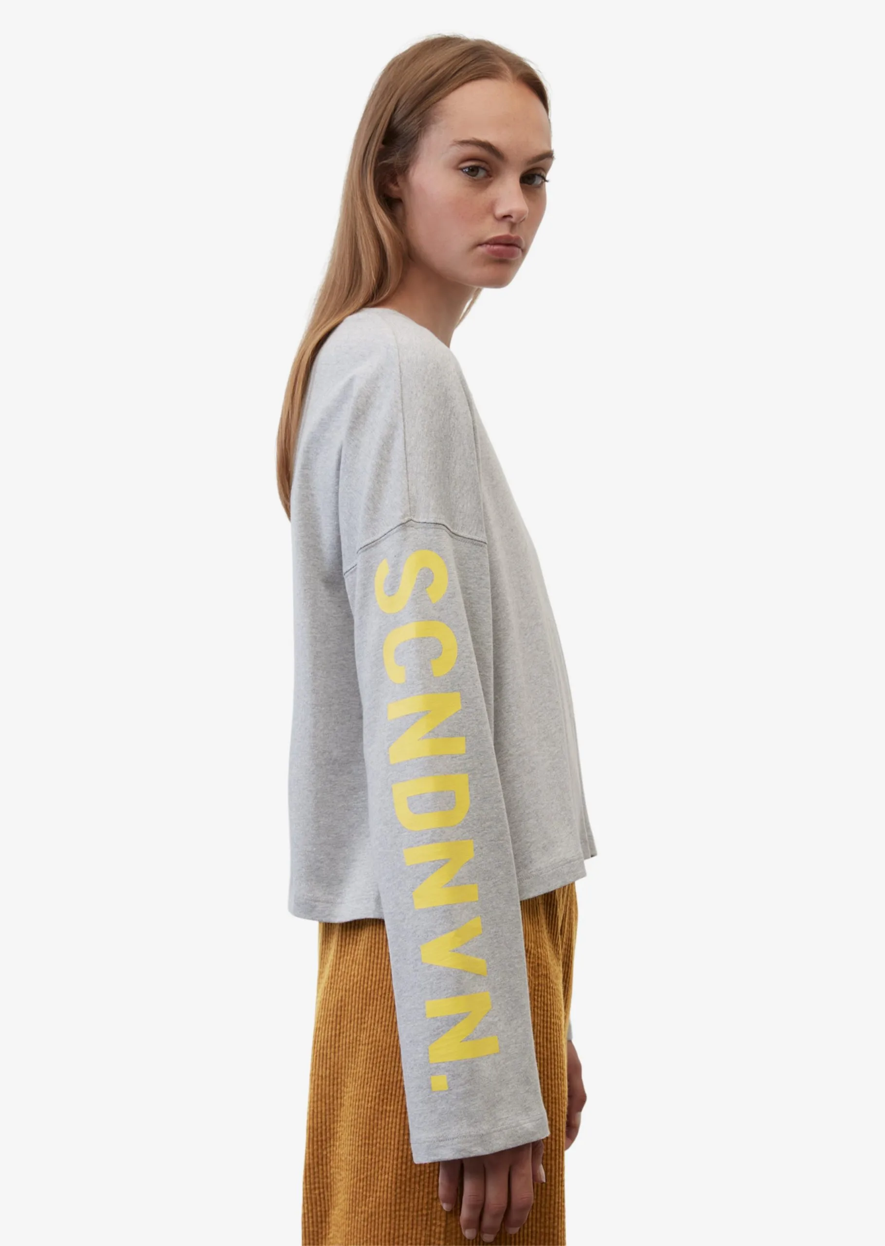 Marc O'Polo DENIM Langærmede Trøjer Shirts Kvinder Grå 6 Marc O'Polo DENIM Langærmede Trøjer Shirts Kvinder Grå - Billede 4