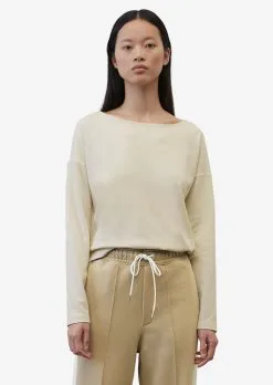 Marc O'Polo Langærmede Trøjer Shirts Kvinder Creme 11 Marc O'Polo Langærmede Trøjer Shirts Kvinder Creme -Marc O'Polo Butik 4c090b25131feb6a8cc1f4cad5aae6b6