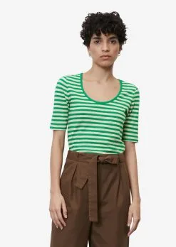 Marc O'Polo T-shirts Shirts Kvinder Grøn -Marc O'Polo Butik 59bac708af1eacfb2aaf8e10b8288780