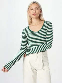 Marc O'Polo Langærmede Trøjer Shirts Kvinder Mørkegrøn 8 Marc O'Polo Langærmede Trøjer Shirts Kvinder Mørkegrøn -Marc O'Polo Butik 59ea6f91cfd5991e1200560e1d126b04