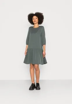 Marc O'Polo DENIM DRESS SLEEVE ELASTIC CUFF - Hverdagskjoler