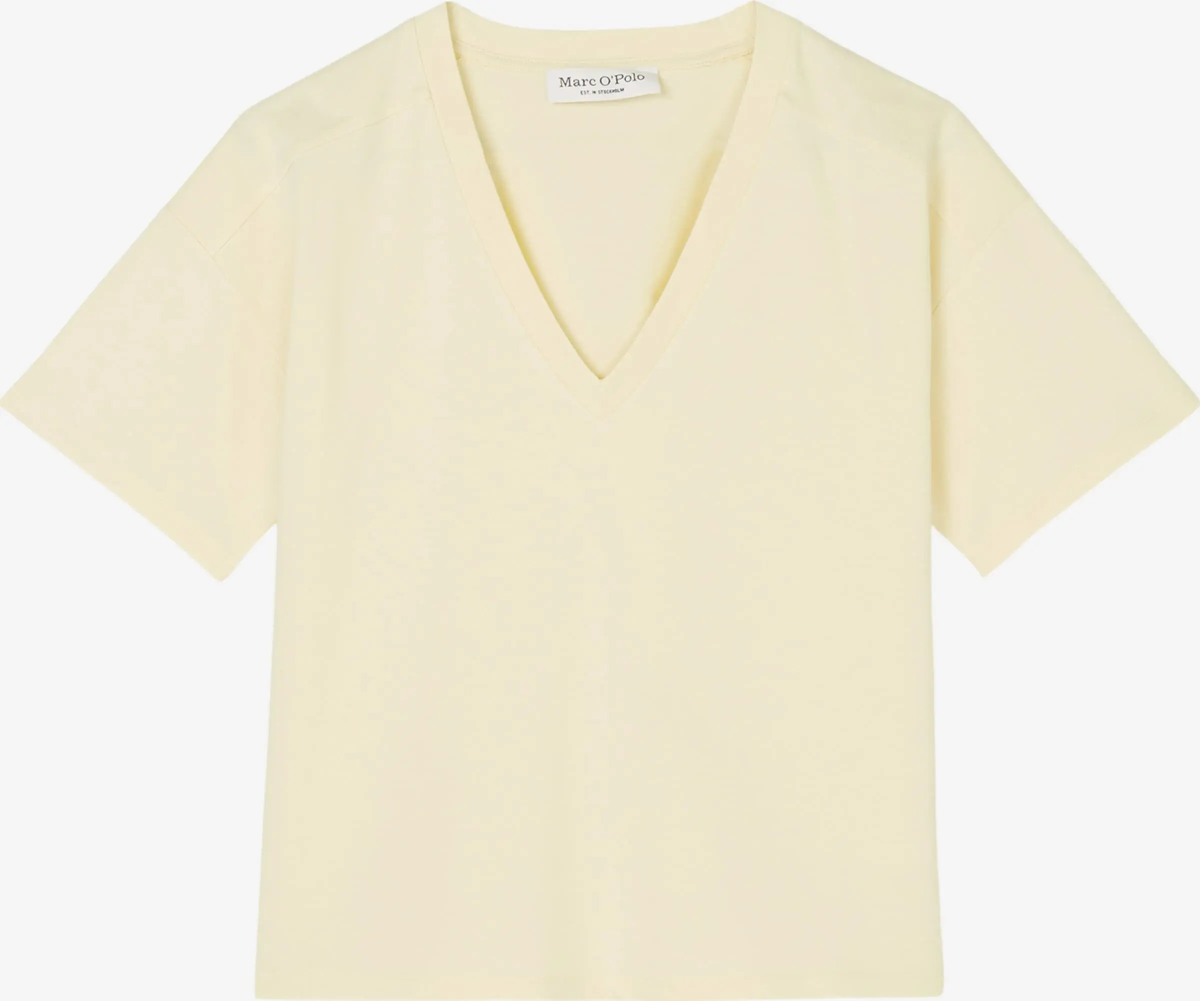 Marc O'Polo T-shirts Shirts Kvinder Pastelgul 3 Marc O'Polo T-shirts Shirts Kvinder Pastelgul
