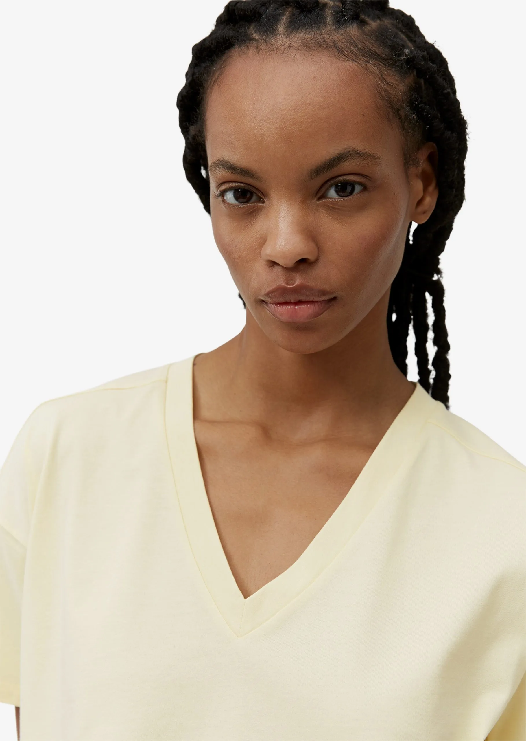 Marc O'Polo T-shirts Shirts Kvinder Pastelgul 8 Marc O'Polo T-shirts Shirts Kvinder Pastelgul - Billede 6