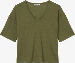 Marc O'Polo T-shirts Shirts Kvinder Khaki