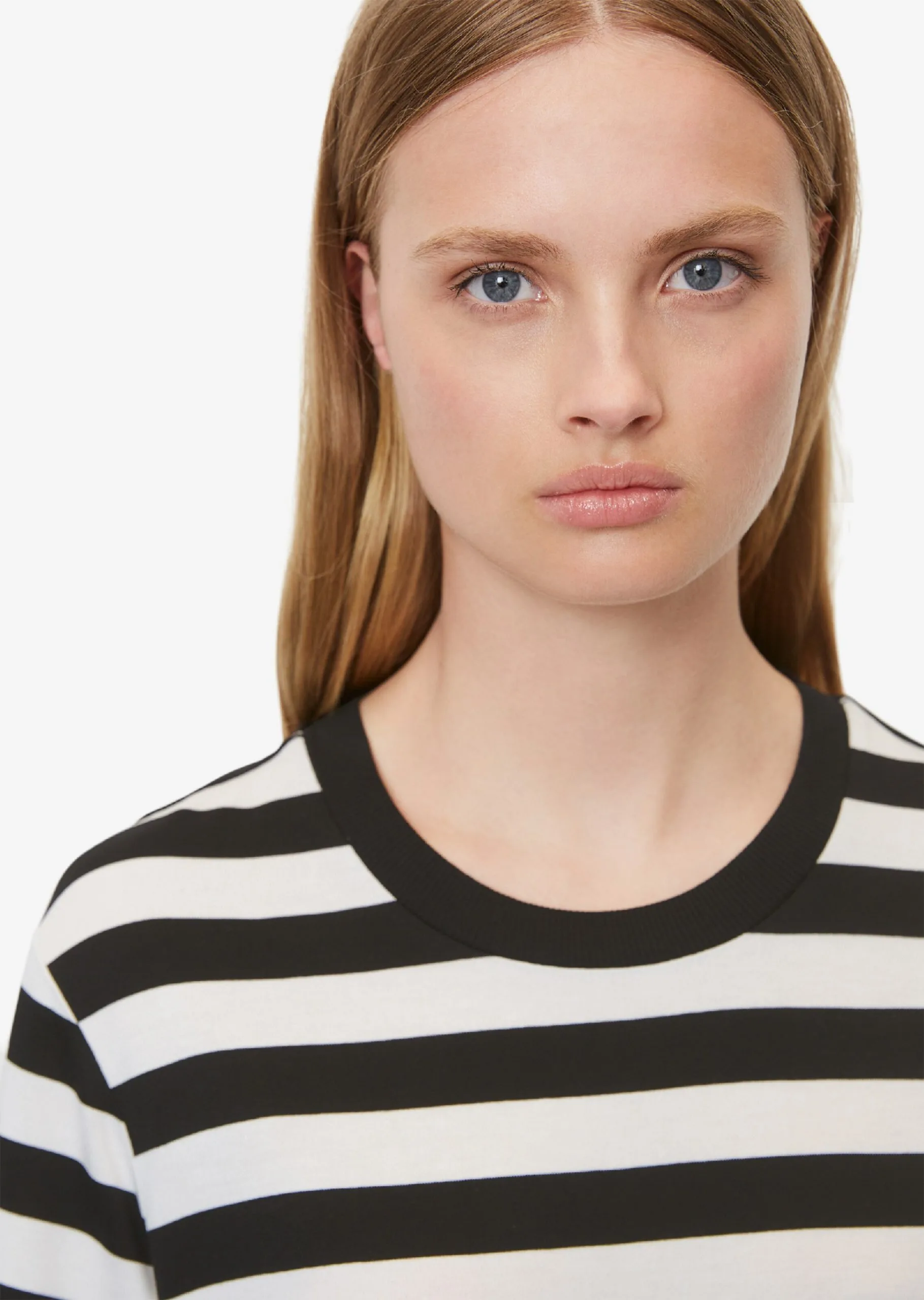 Marc O'Polo DENIM T-shirts Shirts Kvinder Sort / Hvid 8 Marc O'Polo DENIM T-shirts Shirts Kvinder Sort / Hvid - Billede 6