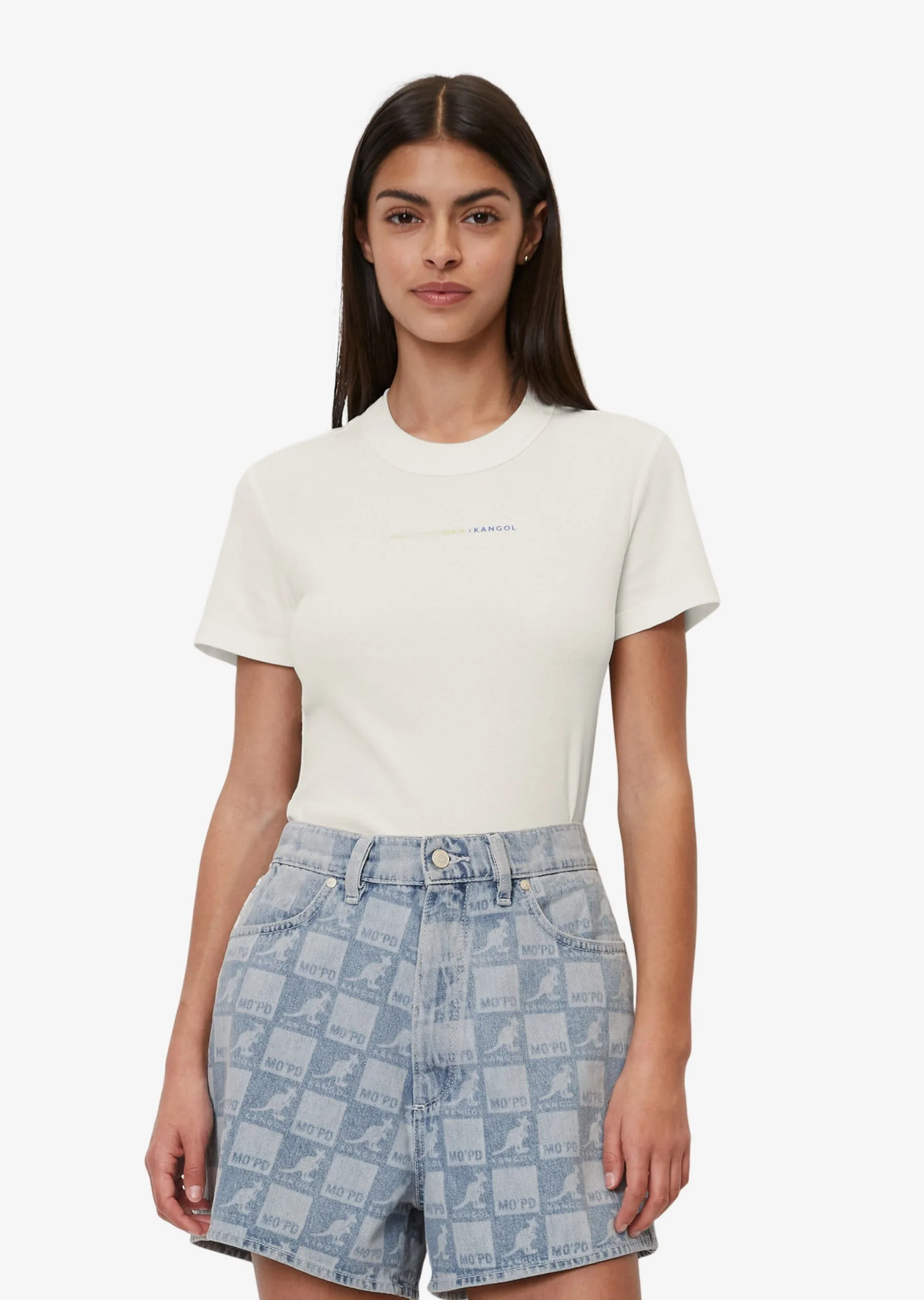 Marc O'Polo DENIM T-shirts Shirts Kangol Kvinder Hvid 3 Marc O'Polo DENIM T-shirts Shirts Kangol Kvinder Hvid - Billede 2