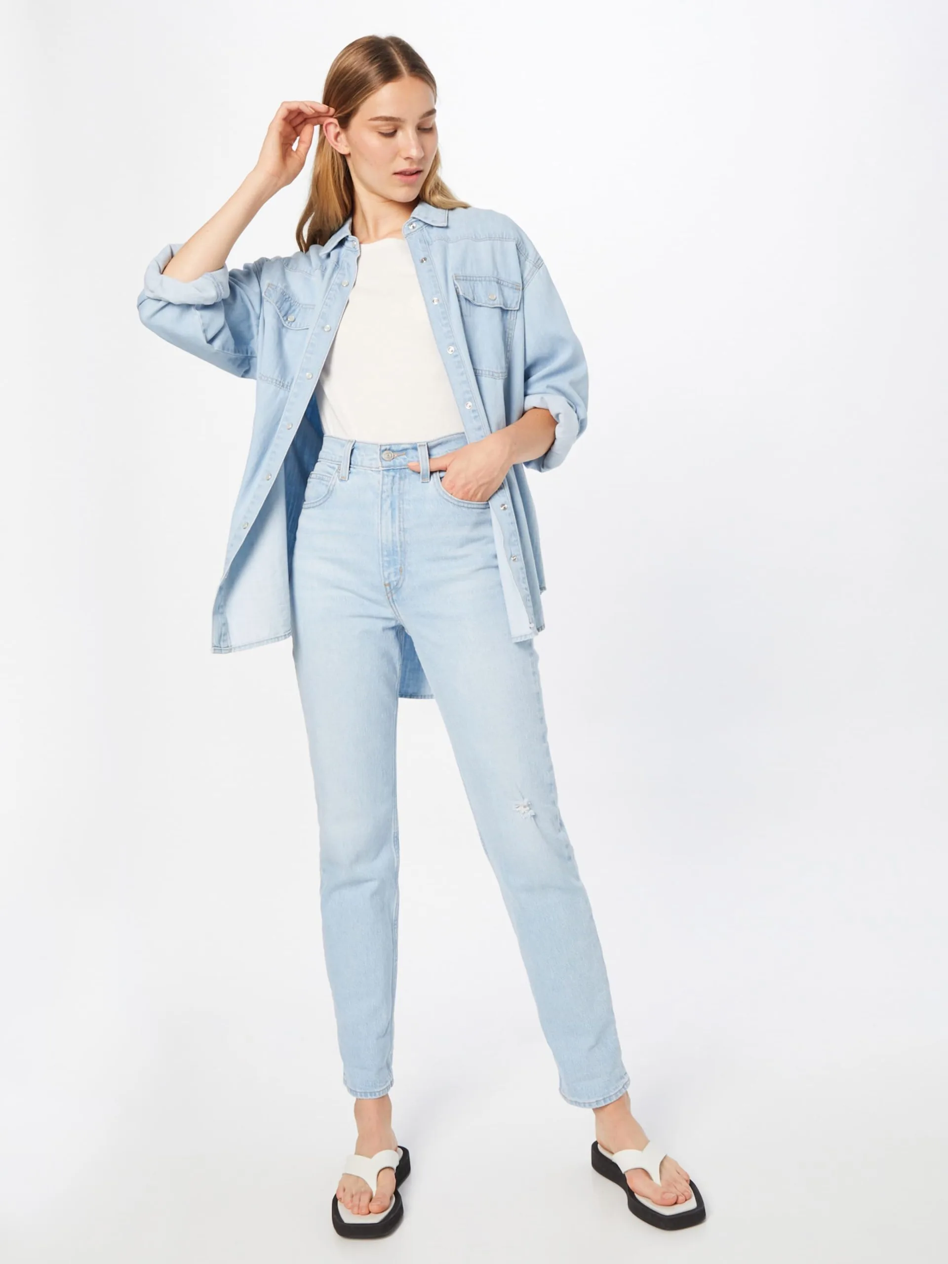 Marc O'Polo T-shirts Shirts Kvinder Hvid 7 Marc O'Polo T-shirts Shirts Kvinder Hvid - Billede 5