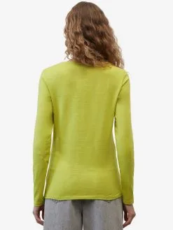 Marc O'Polo Langærmede Trøjer Shirts Kvinder Lime -Marc O'Polo Butik 7d800ebf9f07f9a85384e54d1c92e27a