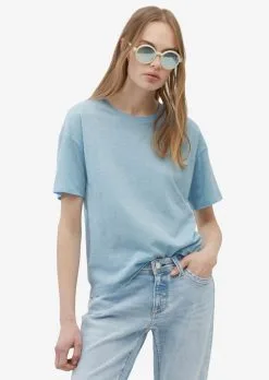 Marc O'Polo DENIM T-shirts Shirts Kvinder Blå-meleret 9 Marc O'Polo DENIM T-shirts Shirts Kvinder Blå-meleret -Marc O'Polo Butik 81058172cfa7058762bd75844f671d58