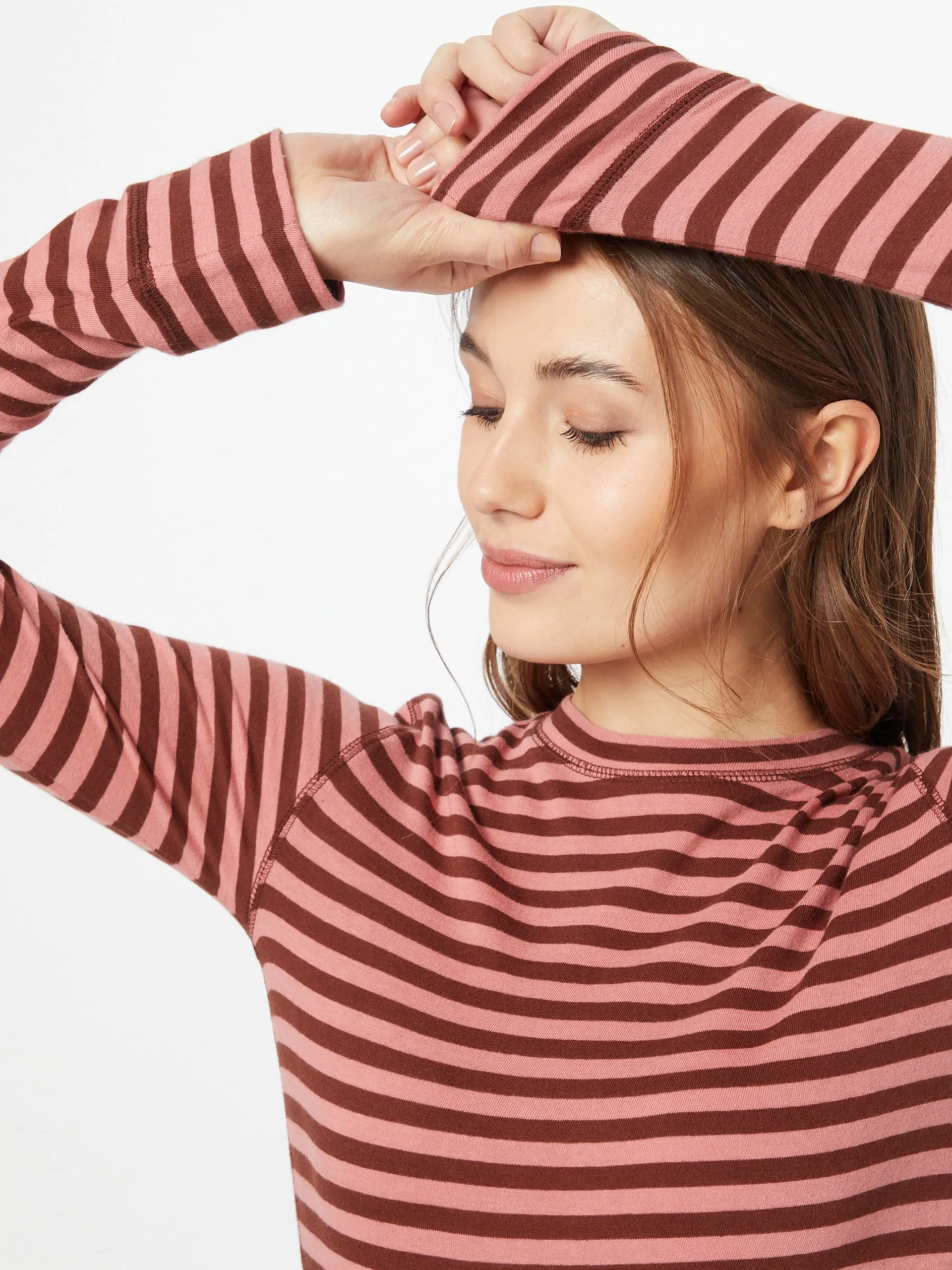 Marc O'Polo DENIM Langærmede Trøjer Shirts Kvinder Choko 4 Marc O'Polo DENIM Langærmede Trøjer Shirts Kvinder Choko - Billede 2