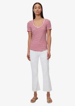 Marc O'Polo T-shirts Shirts Kvinder Lyserød 10 Marc O'Polo T-shirts Shirts Kvinder Lyserød -Marc O'Polo Butik 83a1a1eacc23079497c4e0cdce0fac2a