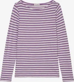 Marc O'Polo Langærmede Trøjer Shirts Kvinder Lilla