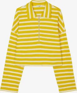 Marc O'Polo Langærmede Trøjer Shirts Kvinder Gul