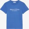 Marc O'Polo T-shirts Shirts Kvinder Royalblå