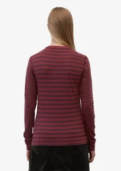 Marc O'Polo DENIM Langærmede Trøjer Shirts Kvinder Mørkerød -Marc O'Polo Butik 9ed9293457119f88364b31dd5cec4176