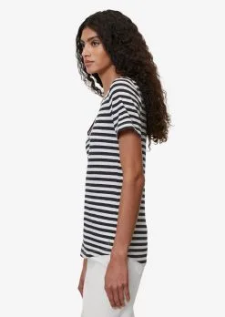 Marc O'Polo T-shirts Shirts Kvinder Mørkeblå / Hvid 10 Marc O'Polo T-shirts Shirts Kvinder Mørkeblå / Hvid -Marc O'Polo Butik a1e984ff40ee1d094a8878ecd417cd06