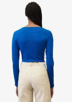 Marc O'Polo Langærmede Trøjer Shirts Kvinder Blå-meleret 12 Marc O'Polo Langærmede Trøjer Shirts Kvinder Blå-meleret -Marc O'Polo Butik a3b3d3d5a9360b4435d102478a06d0a7