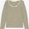 Marc O'Polo Langærmede Trøjer Shirts Kvinder Elfenben -Marc O'Polo Butik a4173b51798df13d50c93d87eb9b7b68