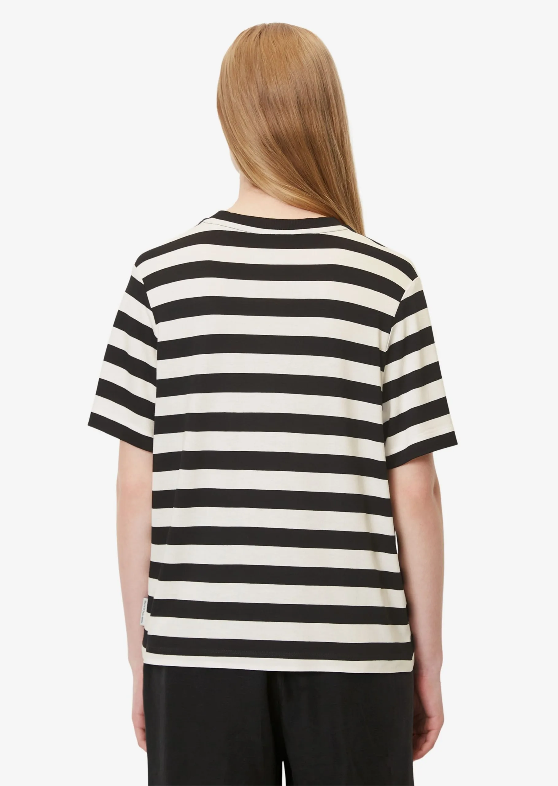 Marc O'Polo DENIM T-shirts Shirts Kvinder Sort / Hvid 5 Marc O'Polo DENIM T-shirts Shirts Kvinder Sort / Hvid - Billede 3