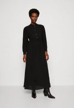 Marc O'Polo DRESS FEMININ STYLE FITTED WAIST ANKLE LENGTH - Maxikjoler