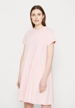 Marc O'Polo DENIM DRESS STYLE HEAVY RAW RUFFLES - Jerseykjoler