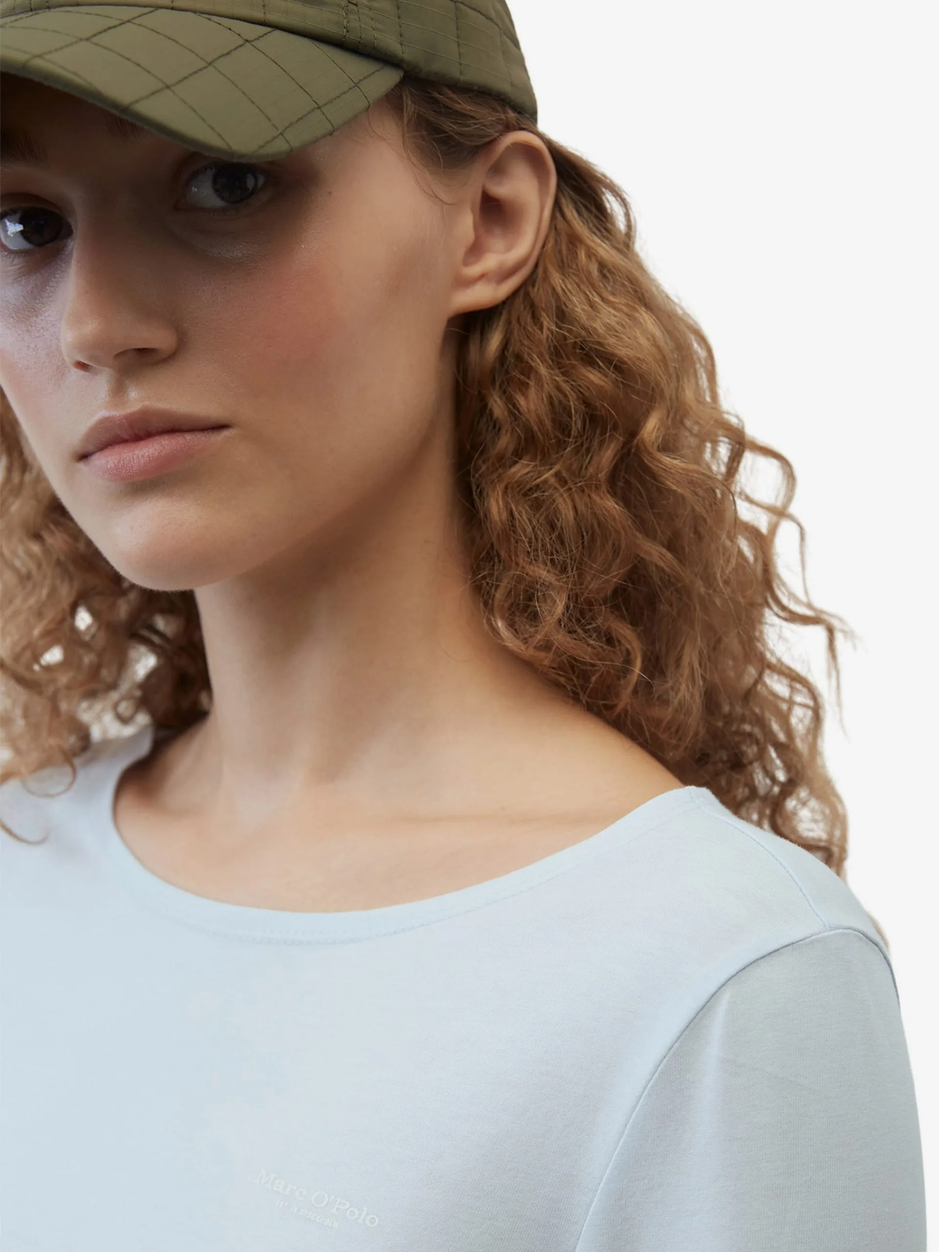 Marc O'Polo Langærmede Trøjer Shirts Kvinder Pastelblå 6 Marc O'Polo Langærmede Trøjer Shirts Kvinder Pastelblå - Billede 4