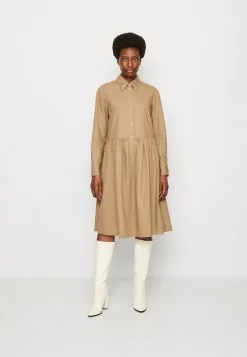 Marc O'Polo DRESS SHIRT STYLE FEMININE GATHERING MODERN SHIRT DETAILS - Skjortekjole