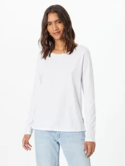 Marc O'Polo Langærmede Trøjer Shirts Kvinder Hvid-meleret 9 Marc O'Polo Langærmede Trøjer Shirts Kvinder Hvid-meleret -Marc O'Polo Butik ae3cb8535f1daff65e3ba13275519c49