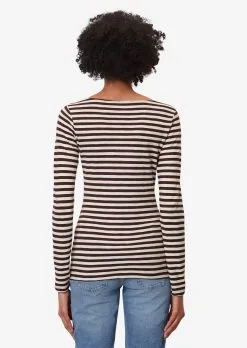 Marc O'Polo Langærmede Trøjer Shirts Kvinder Beige / Brun 12 Marc O'Polo Langærmede Trøjer Shirts Kvinder Beige / Brun -Marc O'Polo Butik baac0c5b780f8b0be2a4a6611e1fa0ff