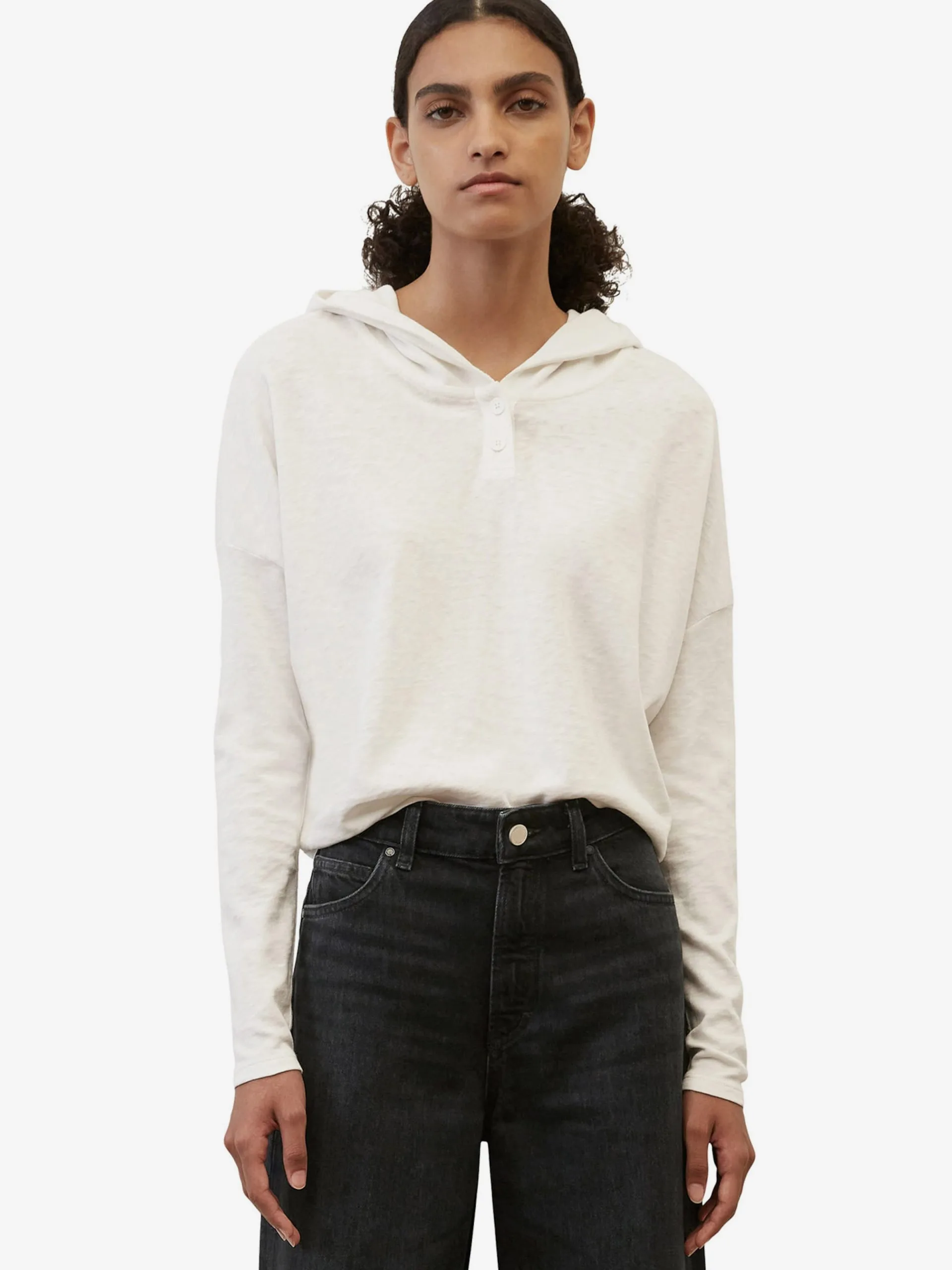 Marc O'Polo DENIM Langærmede Trøjer Shirts Kvinder Hvid 4 Marc O'Polo DENIM Langærmede Trøjer Shirts Kvinder Hvid - Billede 2