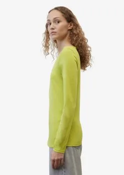 Marc O'Polo Langærmede Trøjer Shirts Kvinder Lime -Marc O'Polo Butik cd4d08a7ac98f2e4aa8afe78ad249e53